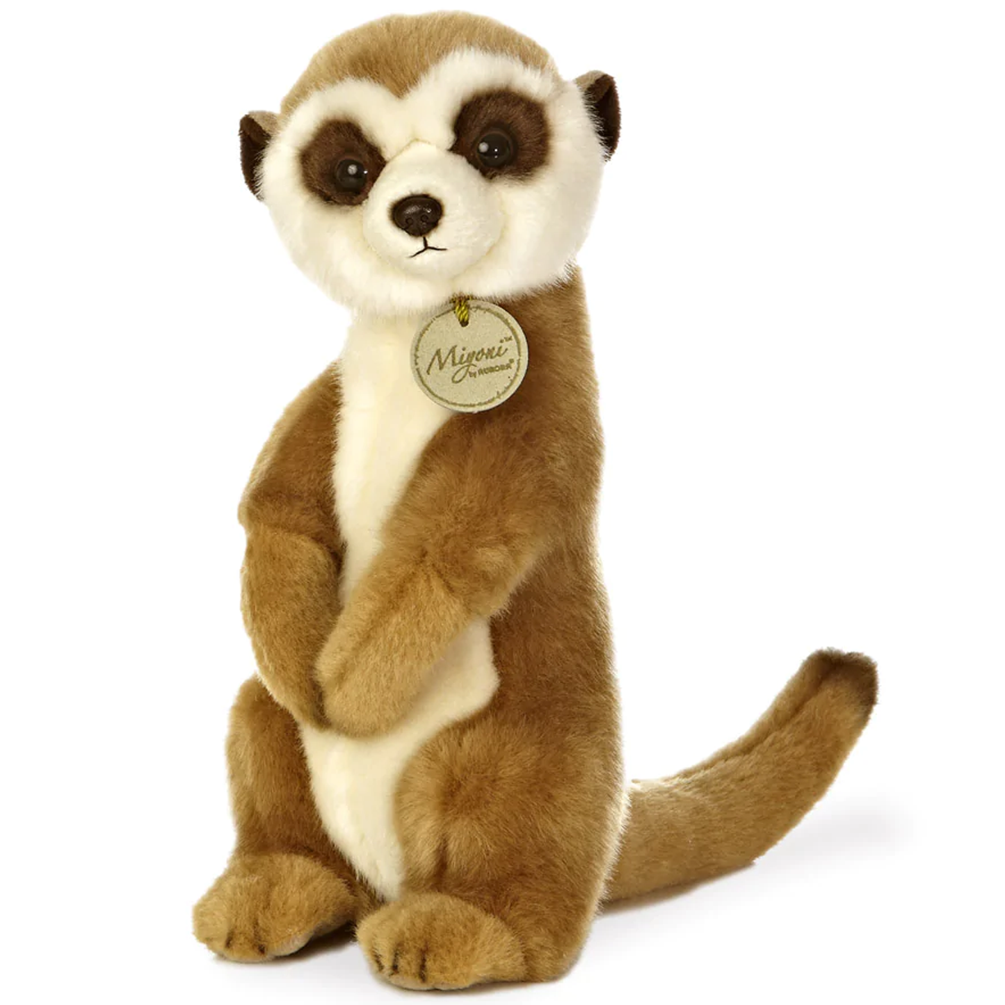 Miyoni Meerkat 10'' Soft Toy Animal (Side View) | Happy Piranha