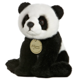 Miyoni 12cm Sitting Panda Soft Toy Animal | Happy Piranha