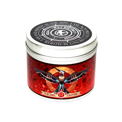 The Girl on Fire: A Clementine Ginger & Orange Scented Candle