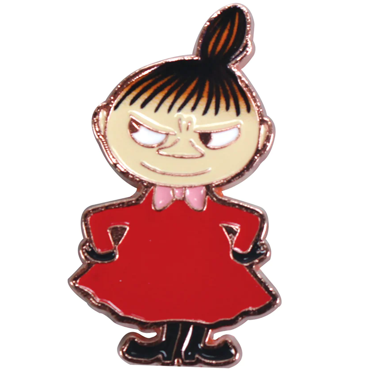 Little My - Moomins Enamelled Pin Badge | Happy Piranha