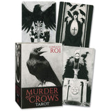Murder of Crows: 78 cards Tarot Deck (Box and Card Examples) | Happy Piranha