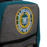 My Hero Academia U.A. High School Bungee Backpack (Close Up) | Happy Piranha