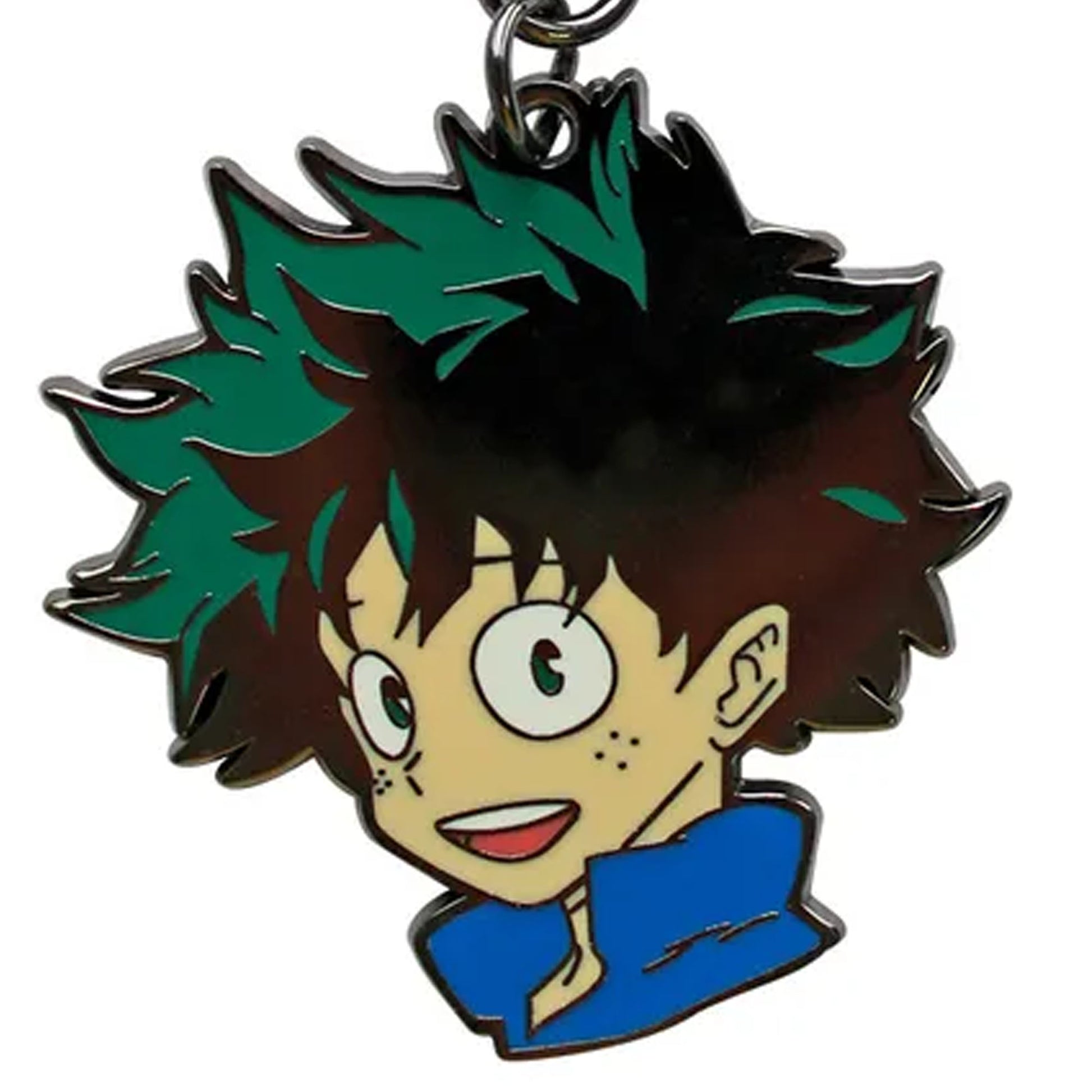 My Hero Academia Deku Enamelled Metal Keychain | Happy Piranha 