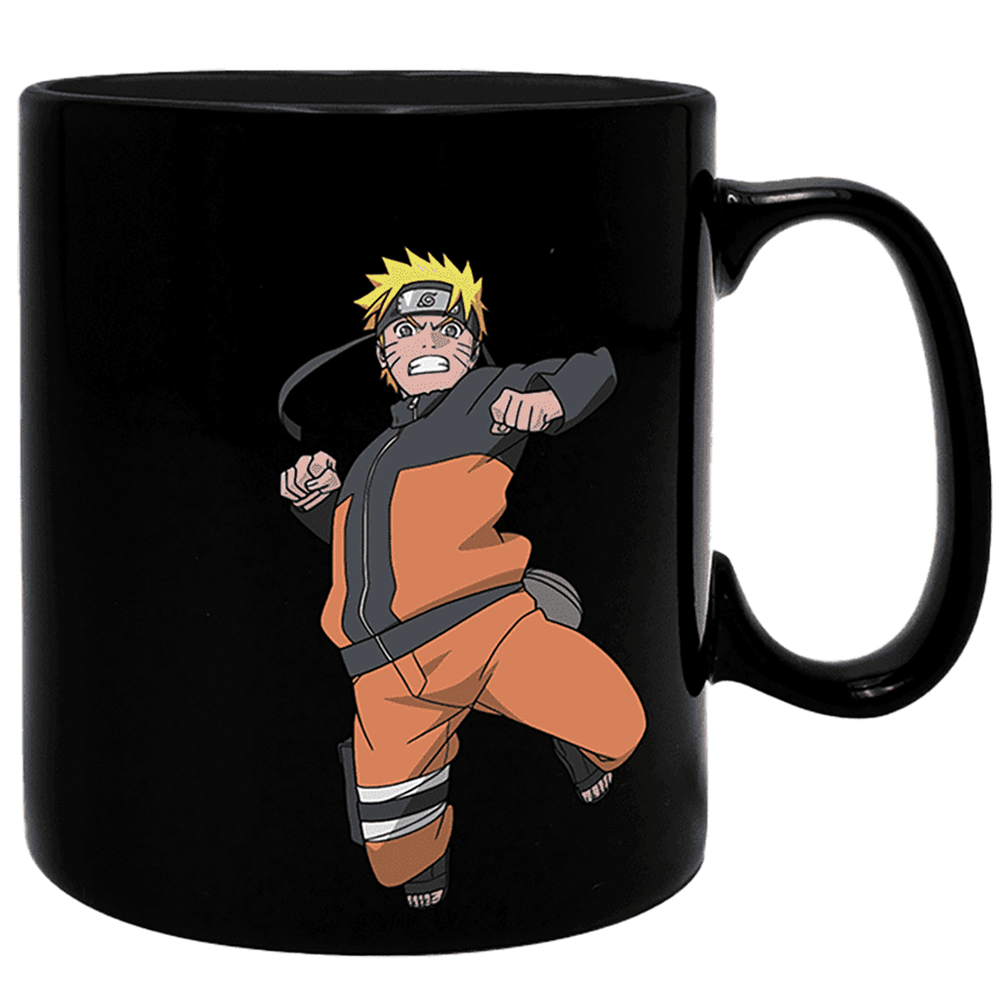 Naruto Shippuden King Size Heat Change Mug (Front when Cold) | Happy Piranha