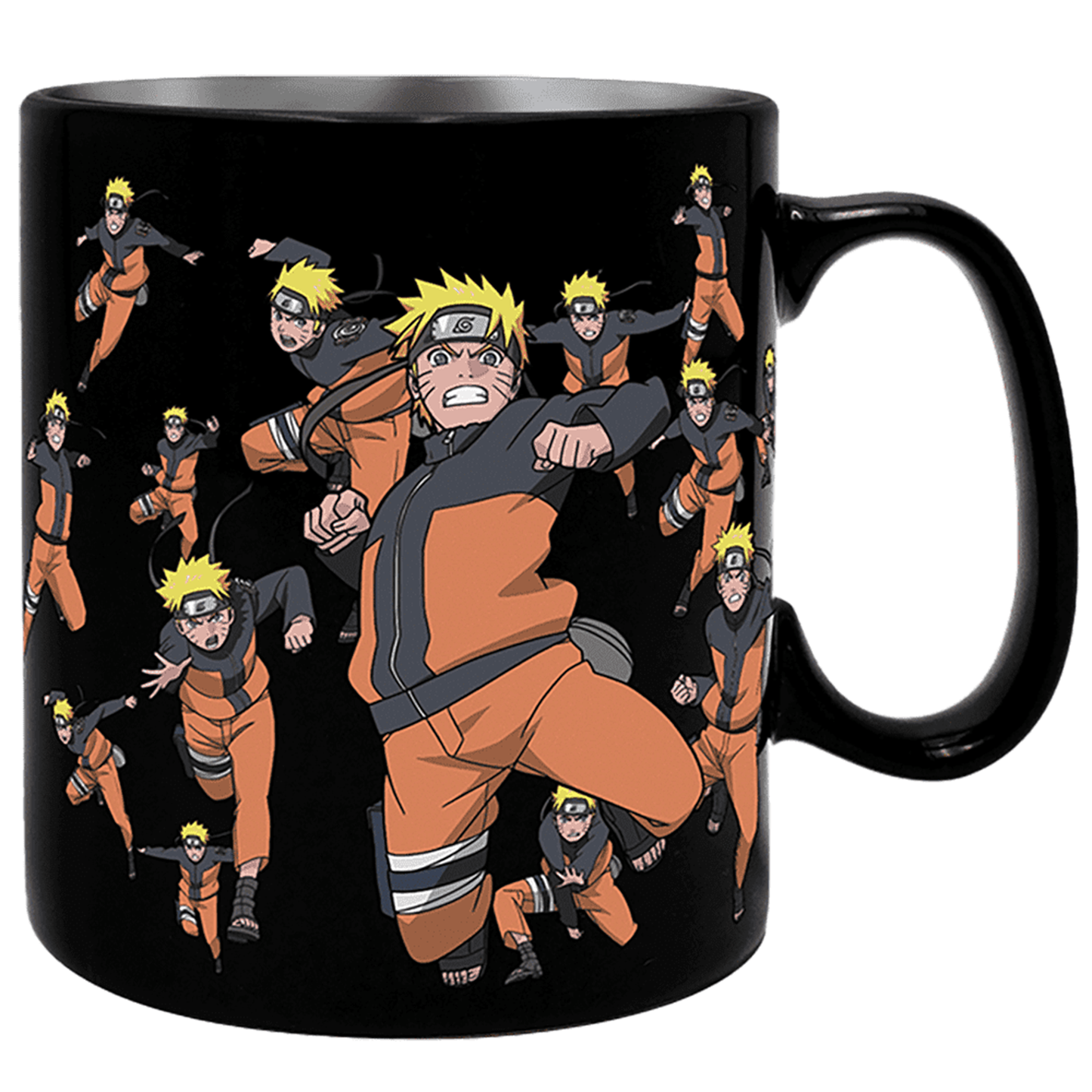 Naruto Shippuden King Size Heat Change Mug (Front when Hot) | Happy Piranha