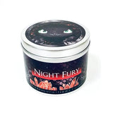 Night Fury scented candle by Happy Piranha