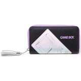Silver and Black Nintendo Gameboy Original Clutch Wallet | Happy Piranha