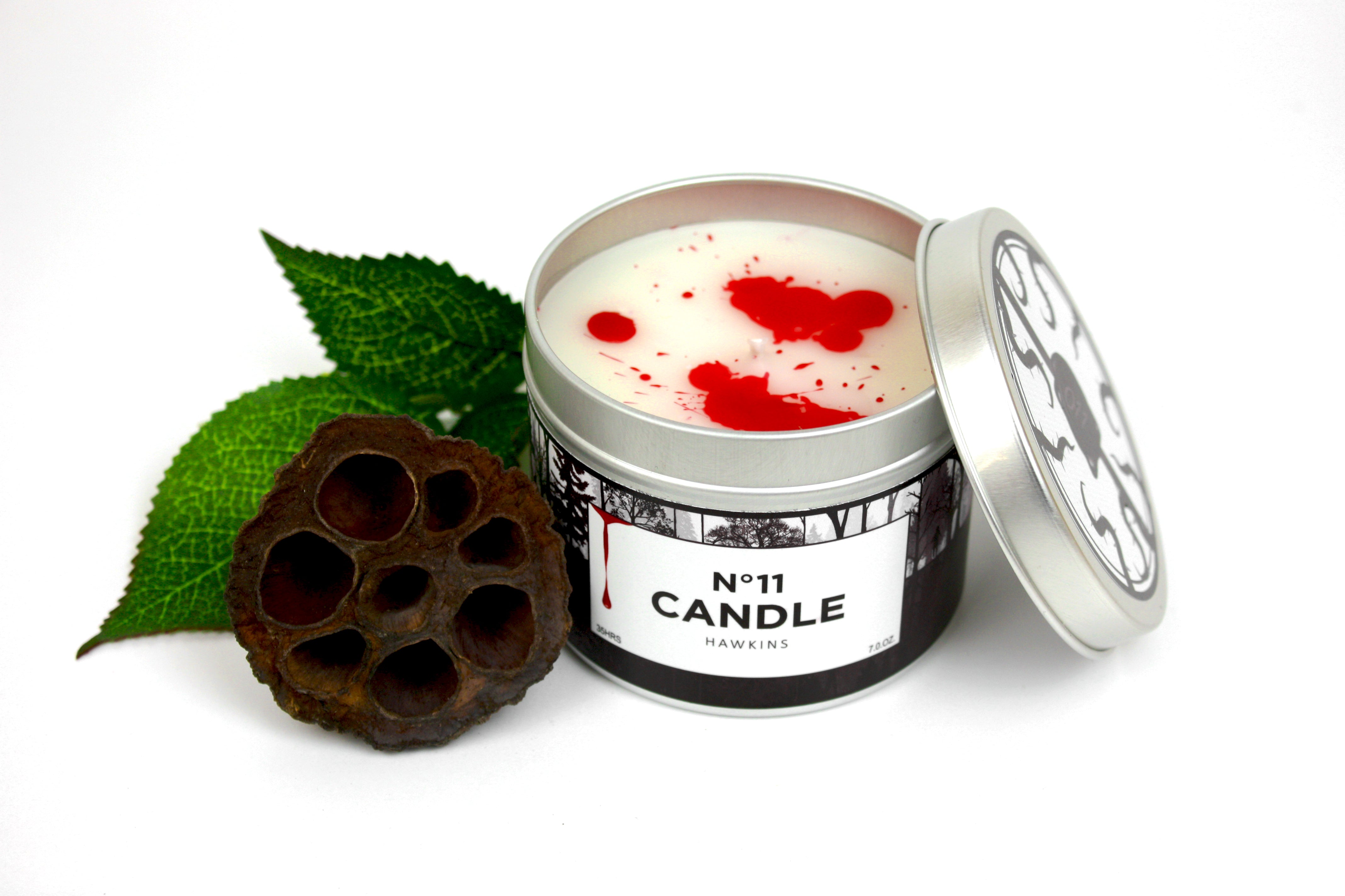 Number 11 - Eleven: A Black Oud and Bluebell Scented Candle – Happy Piranha