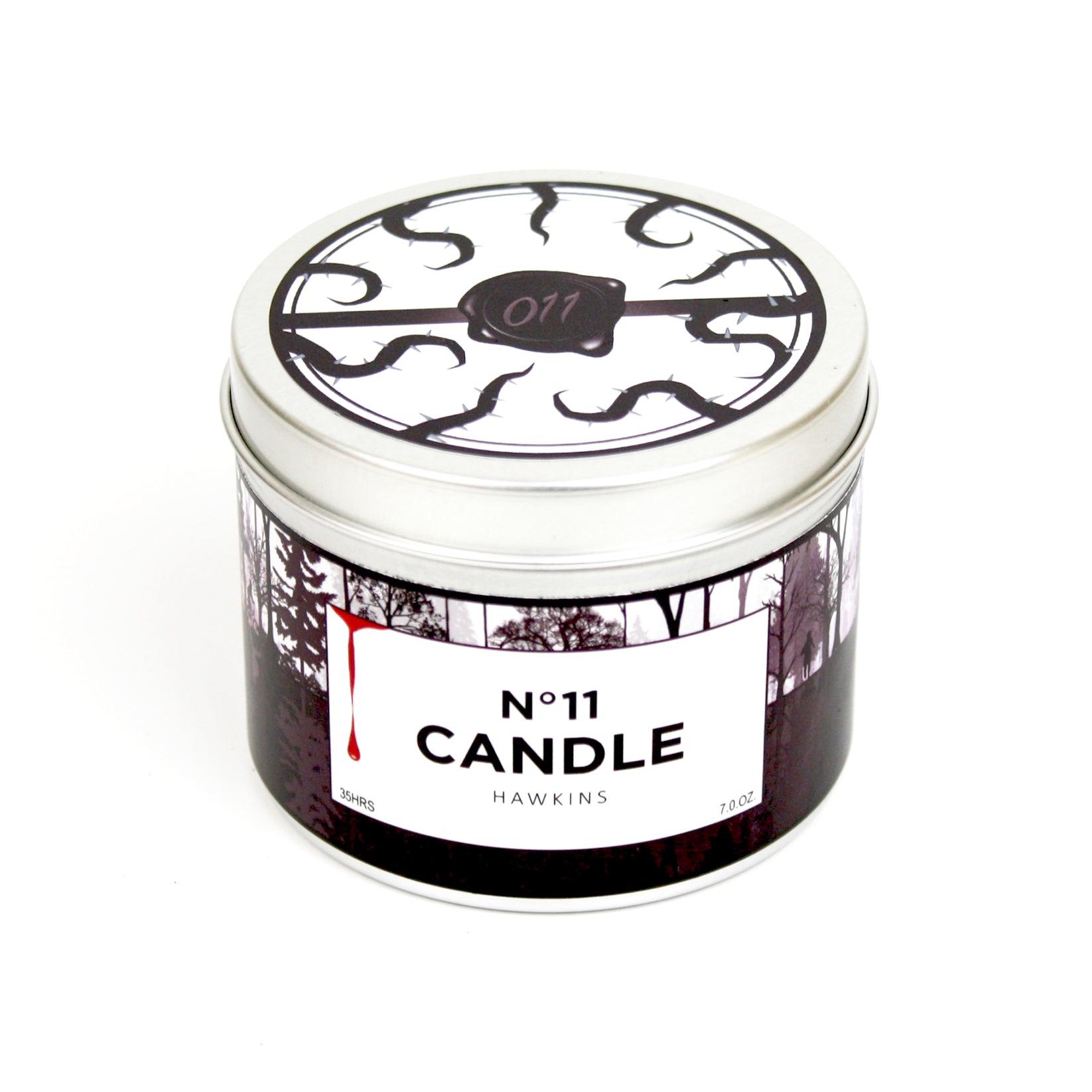 Number 11 - Eleven: A Black Oud and Bluebell Scented Candle – Happy Piranha