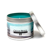 Cornish Ocean Breeze scented candle | Happy Piranha