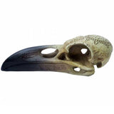 Omega Runic Raven Skull Ornament Side Profile | Happy Piranha