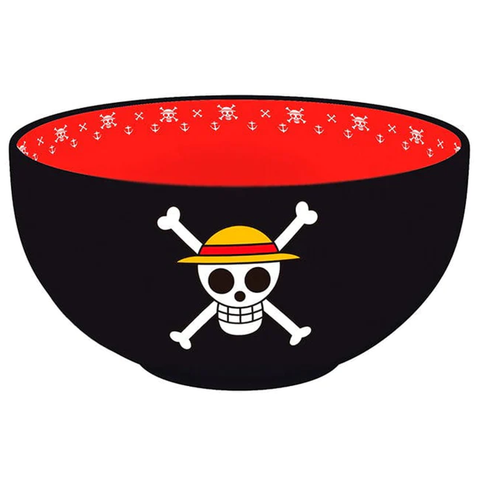 One Piece Straw Hat Crew 600ml Breakfast Bowl | Happy Piranha