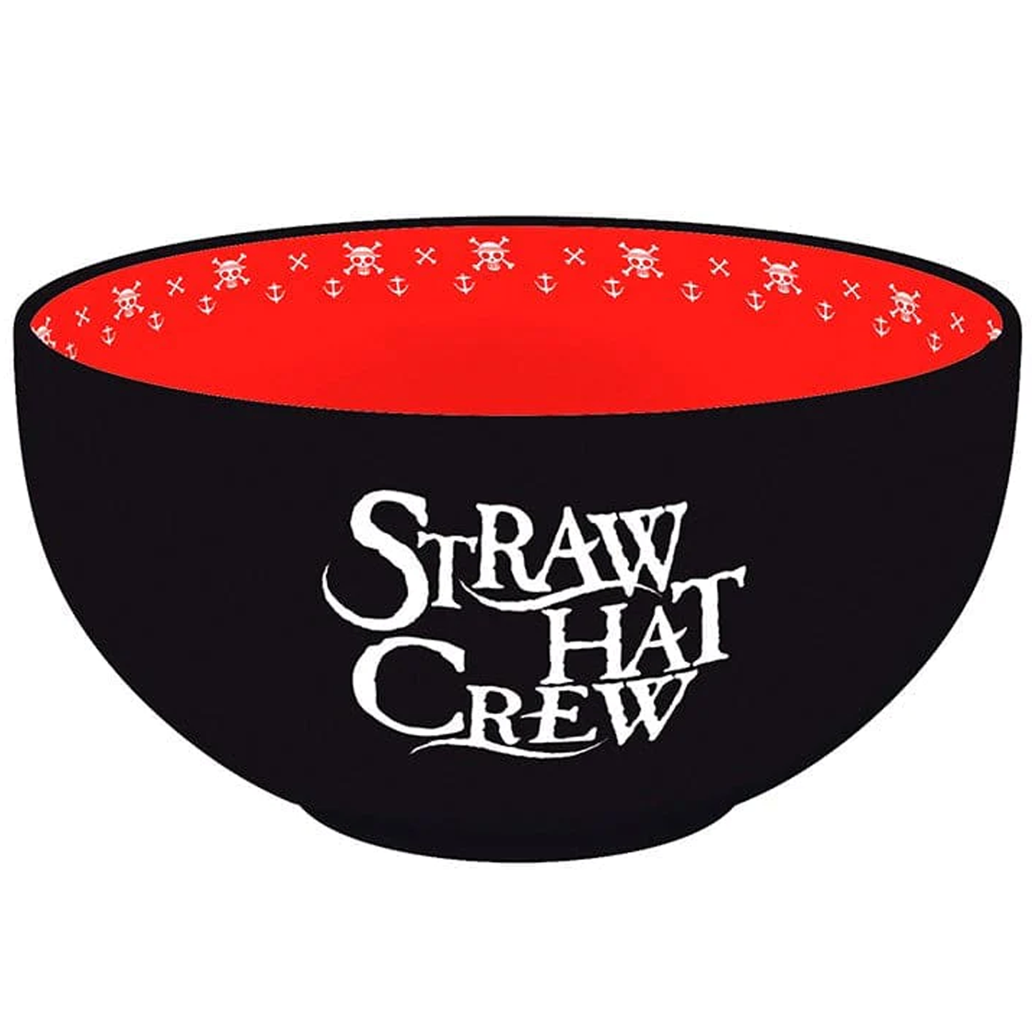 One Piece Straw Hat Crew 600ml Breakfast Bowl (Back Design) | Happy Piranha
