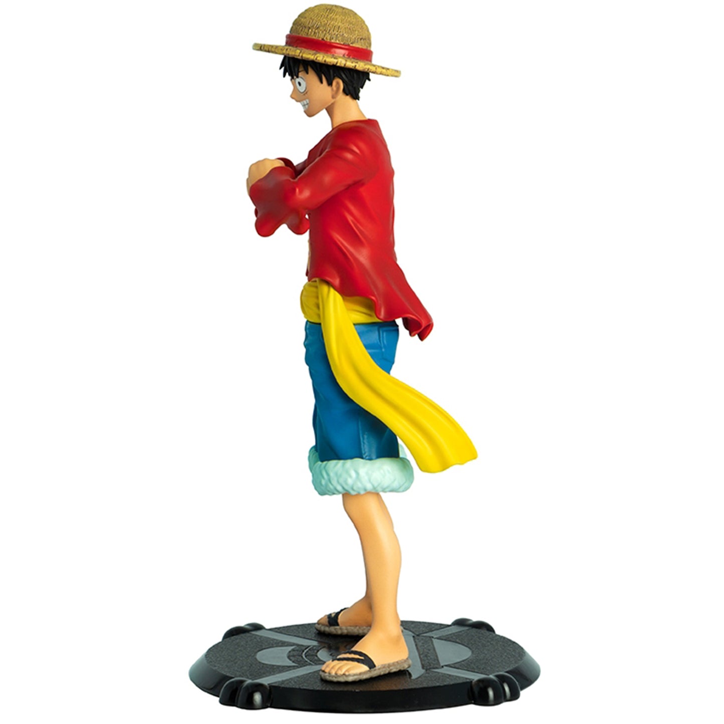 One Piece: Monkey D. Luffy 1:10 Scale Action Figure (Side View) | Happy Piranha