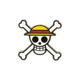 One Piece Skull And Cross Bone Pin Badge | Happy Piranha