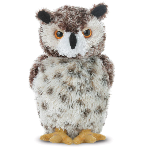 Osmond the Tawny Owl Flopsie Soft Toy | Happy Piranha