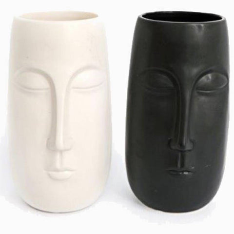 Tall Pagan Face Vase | Happy Piranha
