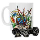 Dungeons and Dragons (DnD) Customisable Class (Paladin) Dice Mug | Happy Piranha