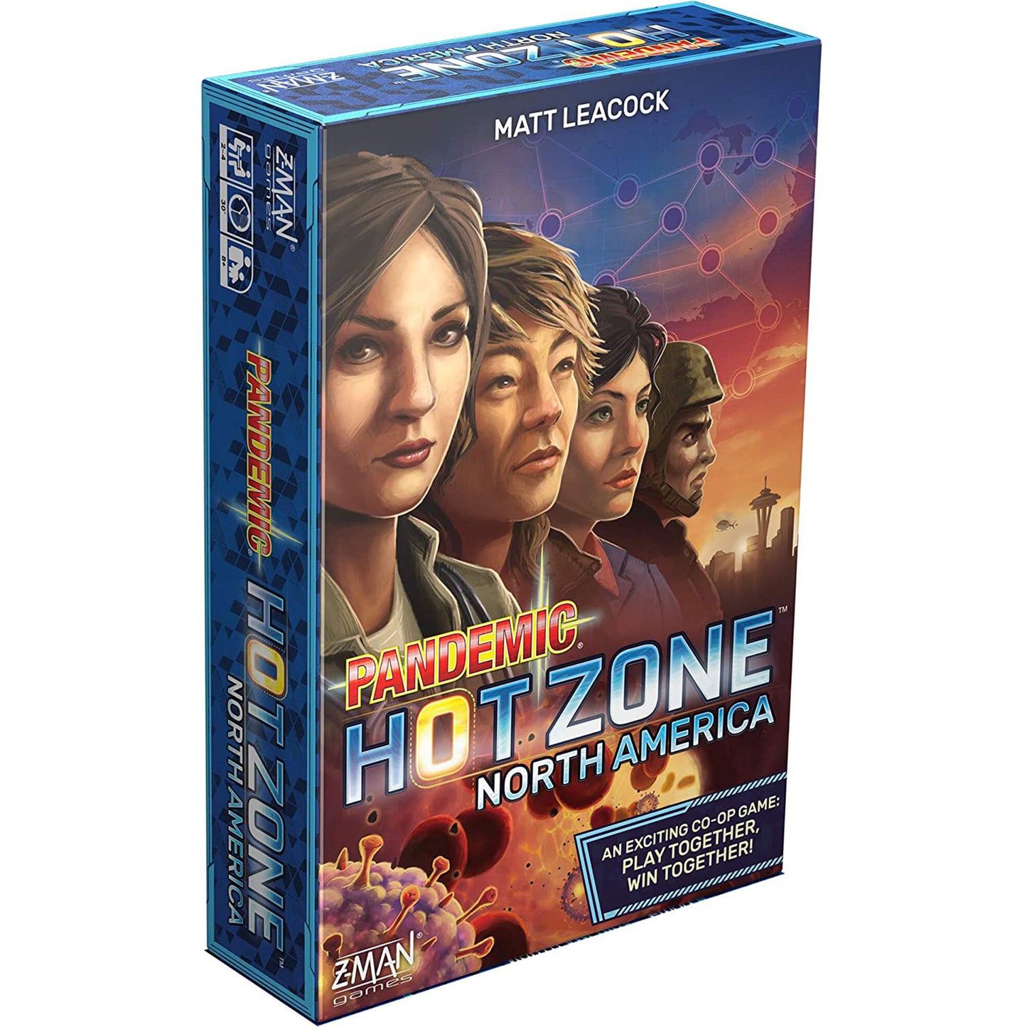 Pandemic Hot Zone North America Board Game | Happy Piranha