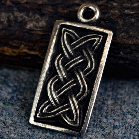 Pictish Knot: Pewter Celtic Design Pendant | Happy Piranha