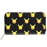Pikachu All Over Print Zip Around Pokémon Wallet | Happy Piranha