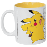 Pikachu Mug, Glass & Coasters Pokémon Drinkware Gift Set (Mug) | Happy Piranha