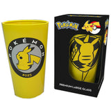 Pikachu #25 Yellow Pokémon Drinking Glass and Box | Happy Piranha