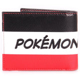 Pikachu Stripe Bifold Pokemon Wallet Back Design | Happy Piranha