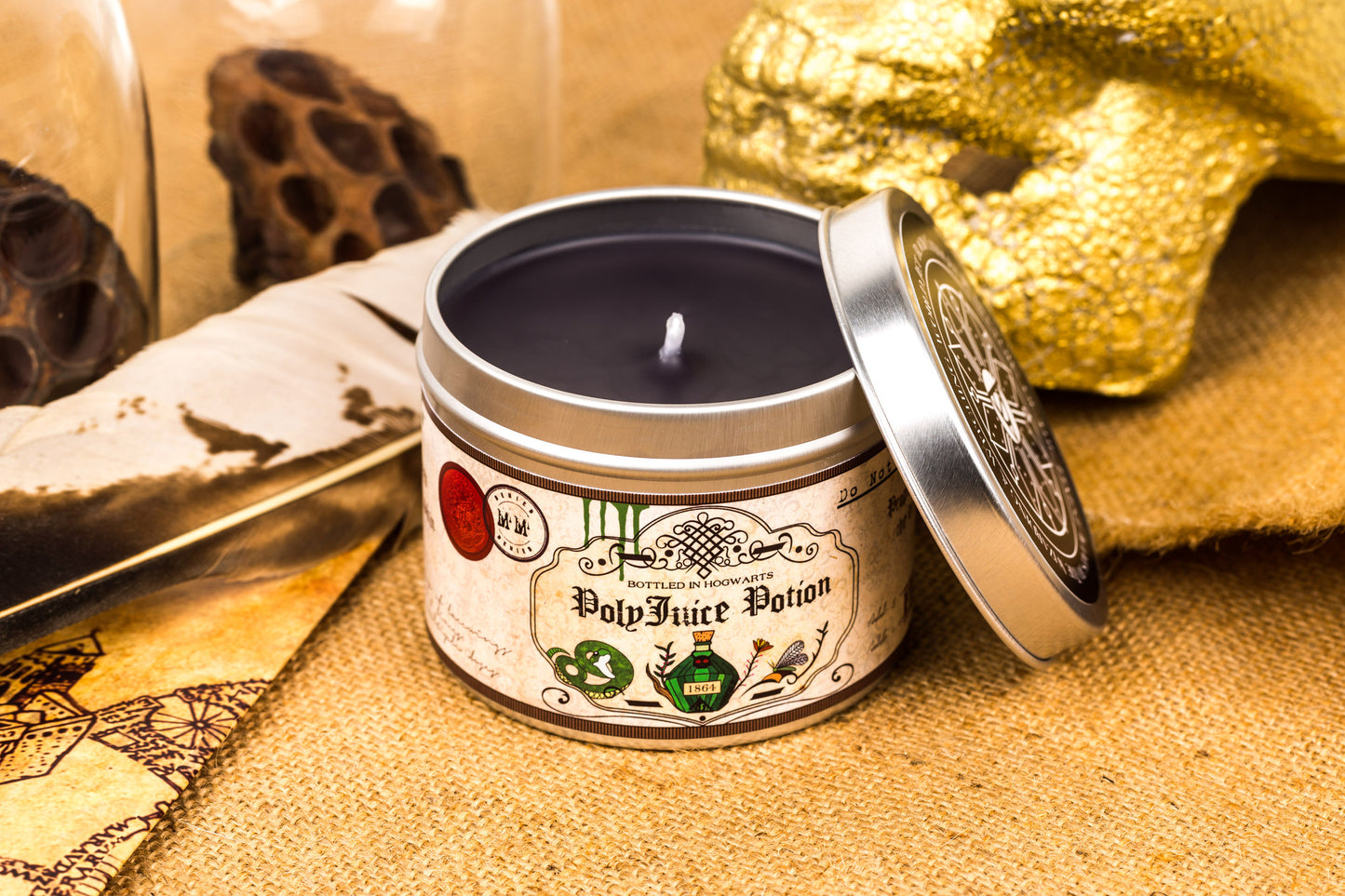 Harry Potter Polyjuice Potion Scented Candle for Hogwarts Wizards!