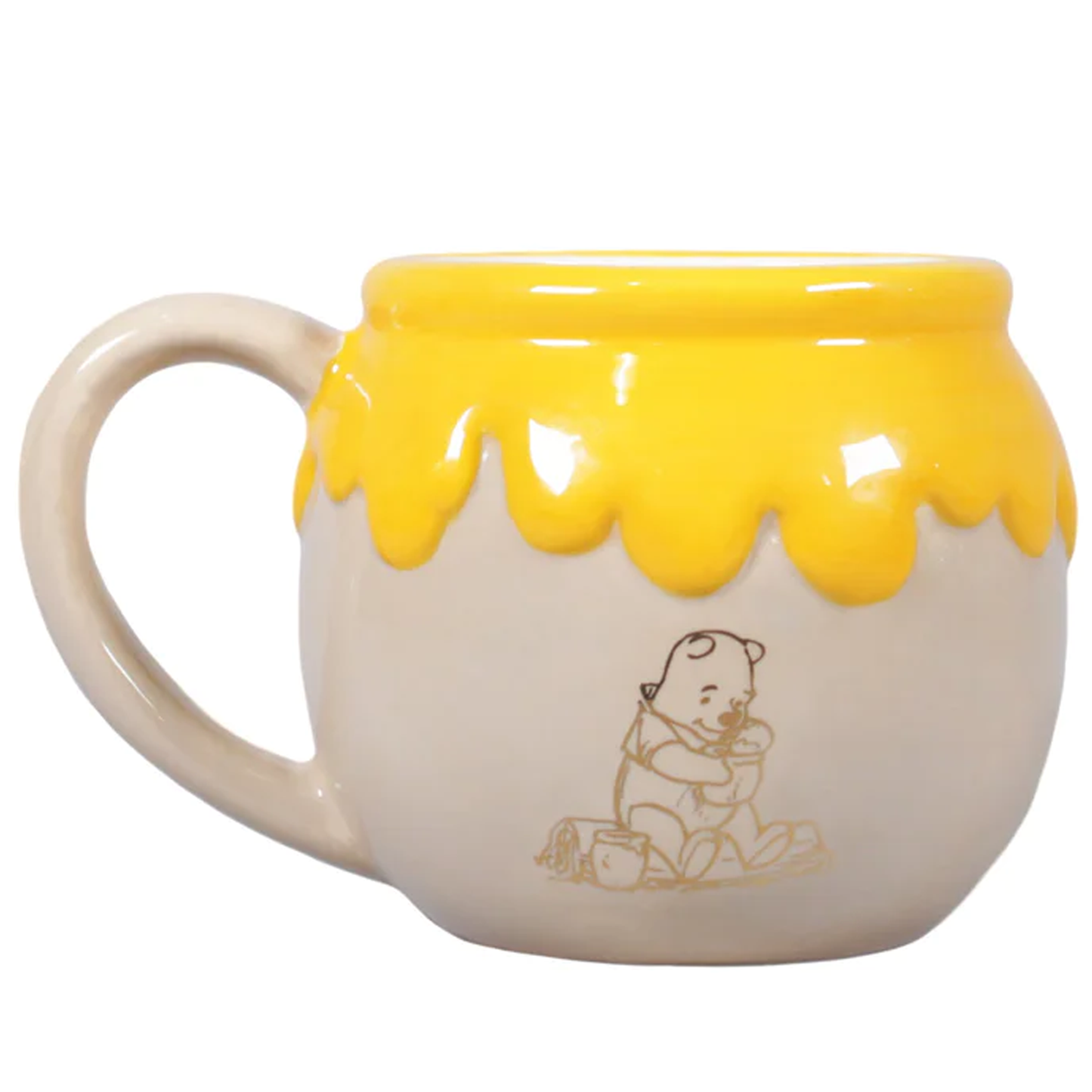 Winnie the Pooh Honey Pot 3D Mug (Back) | Happy Piranha