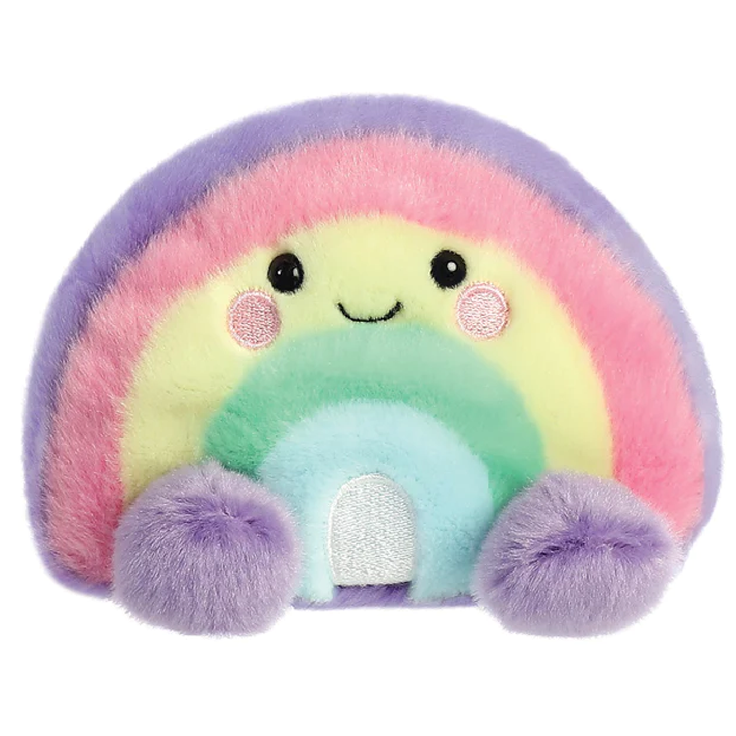 Rosie the Rainbow Palm Pal Soft Toy | Happy Piranha