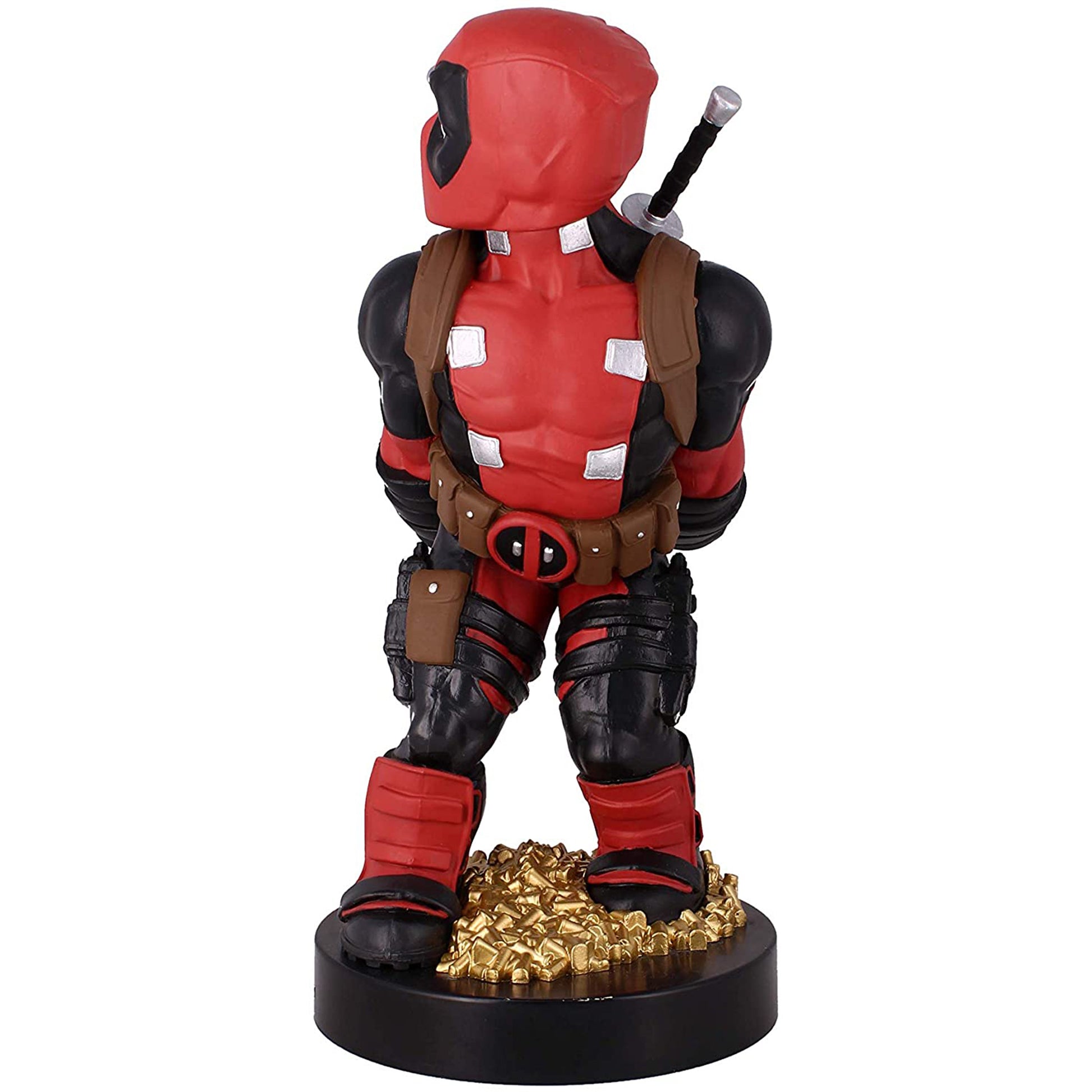 Marvel 'Rear View' Deadpool Cable Guy Phone and Controller Holder (Front View) | Happy Piranha