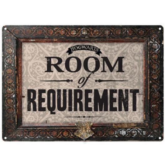 Room of Requirement Harry Potter Tin Sign | Happy Piranha