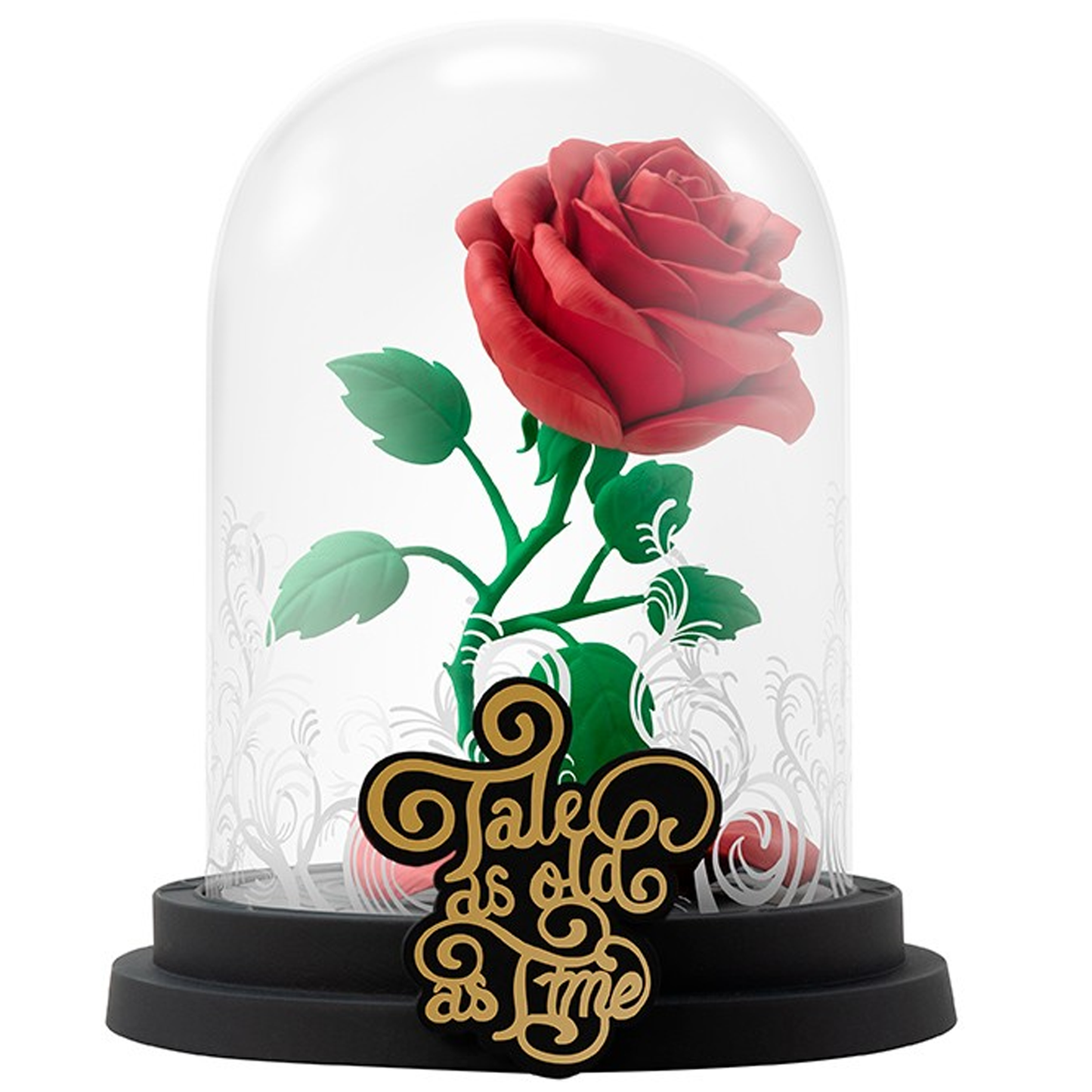 Beauty The Beast Enchanted Rose Disney Figurine Happy Piranha