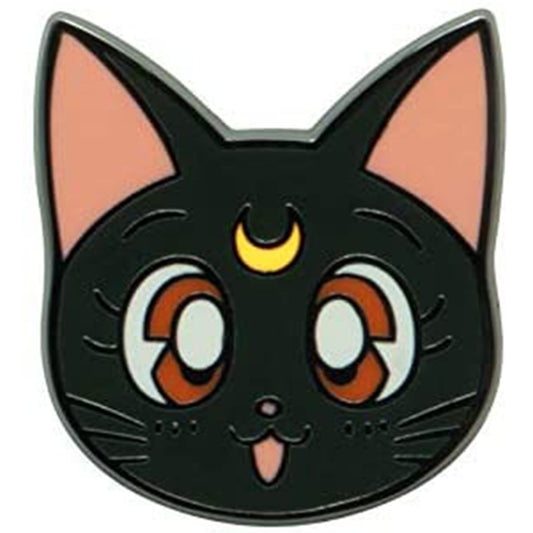 Sailor Moon Luna Enamelled Black Cat Pin Badge