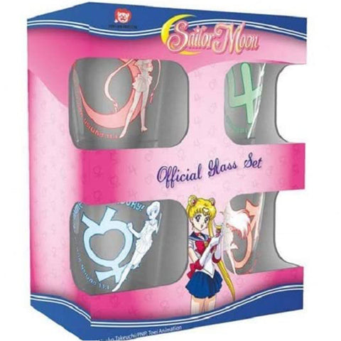 Sailor Moon Shot Glass 4 Set in the Box | Happy Piranha