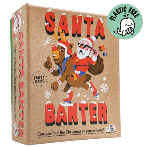 Santa Banter - Christmas Charades Party Card Game | Happy Piranha