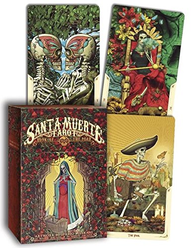 Santa Muerte Tarot: Book of the Dead 78 Card Deck Box and Artwork | Happy Piranha