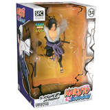Naruto Shippuden - Sasuke Uchiha 1:10 Scale Action Figure (In Box) | Happy Piranha