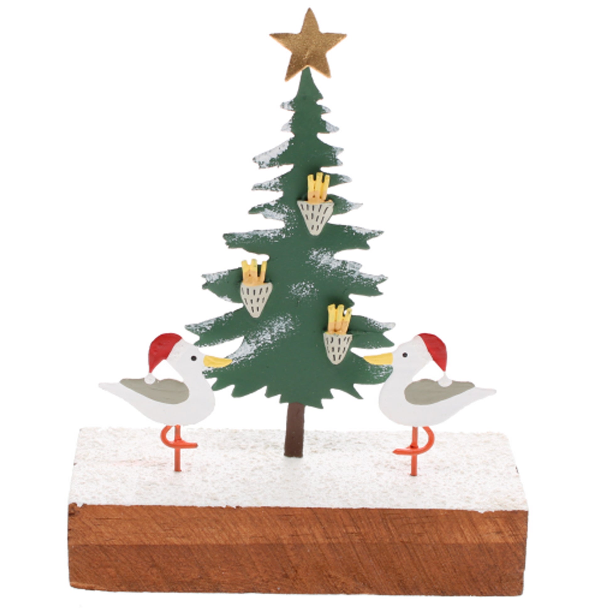 Seagulls Dressing Tree Christmas Decoration | Happy Piranha