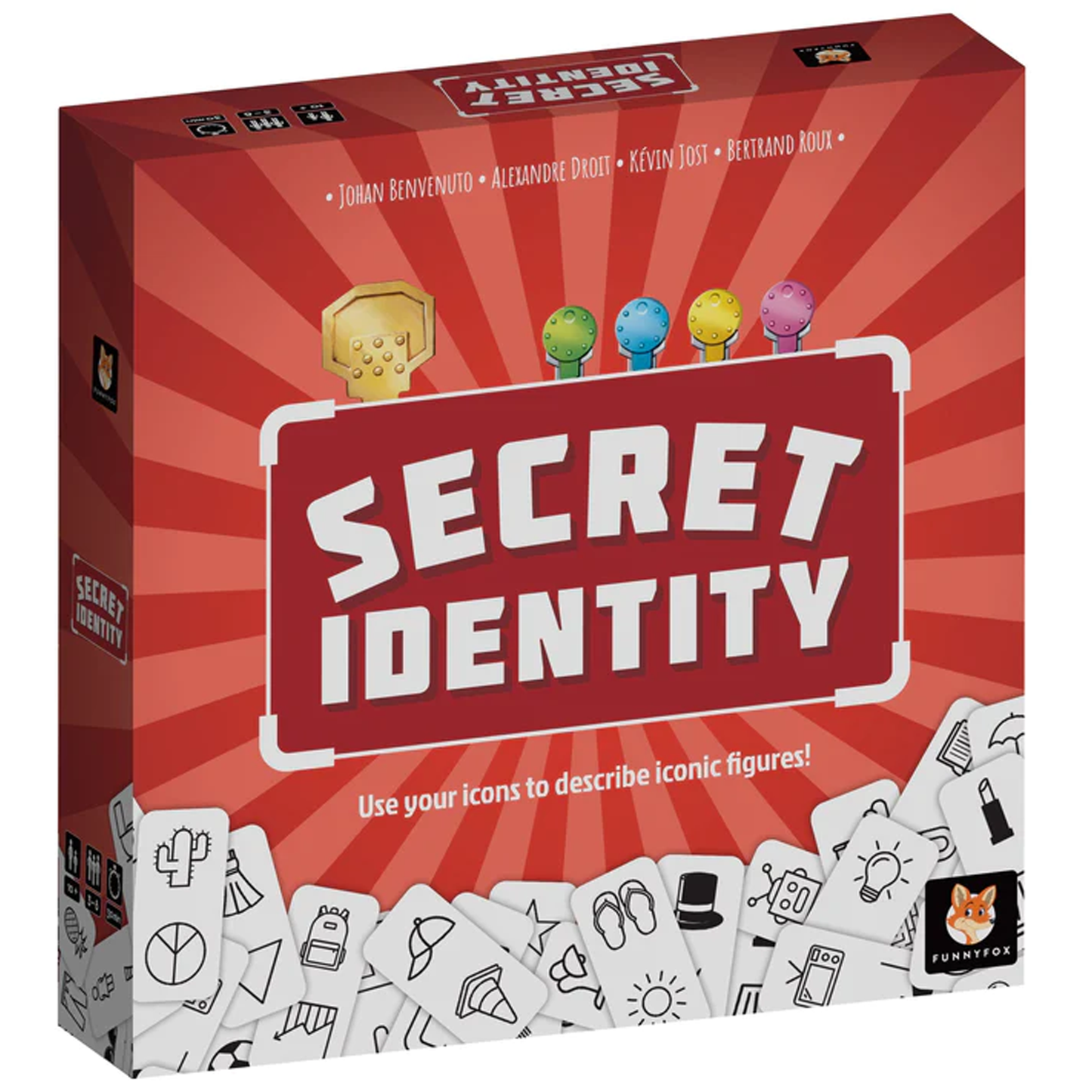 Secret Identity Board Game | Happy Piranha