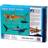 Great White Shark Anatomy - 3D Anatomical Model Back of Packaging | Happy Piranha