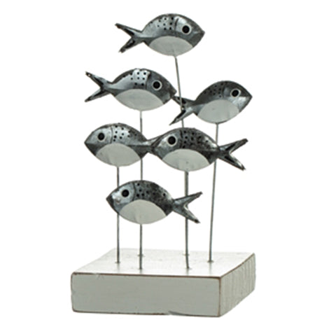 Silver Bream Fish Swirl Ornament | Happy Piranha