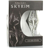 Skyrim Dragon Crest Glass Tankard / Drinking Stein in its Box | Happy Piranha
