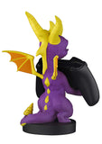 Spyro the Dragon Phone & Controller Holder back view holding an xbox controller
