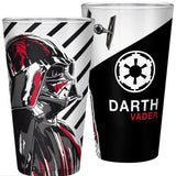 Large Star Wars Darth Vader Glass Front and Back Design | Happy Piranha