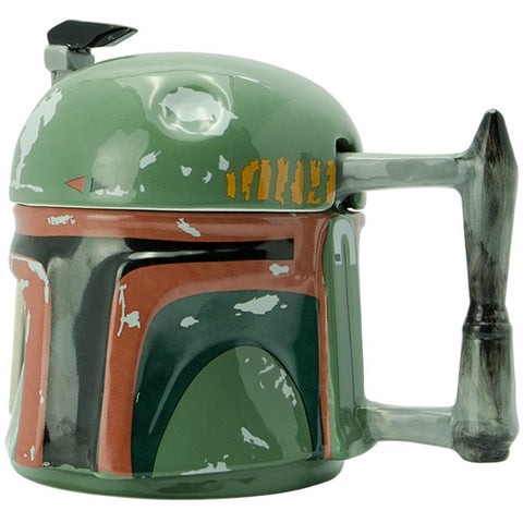 Boba Fett's Helmet - 3D Star Wars Mug | Happy Piranha
