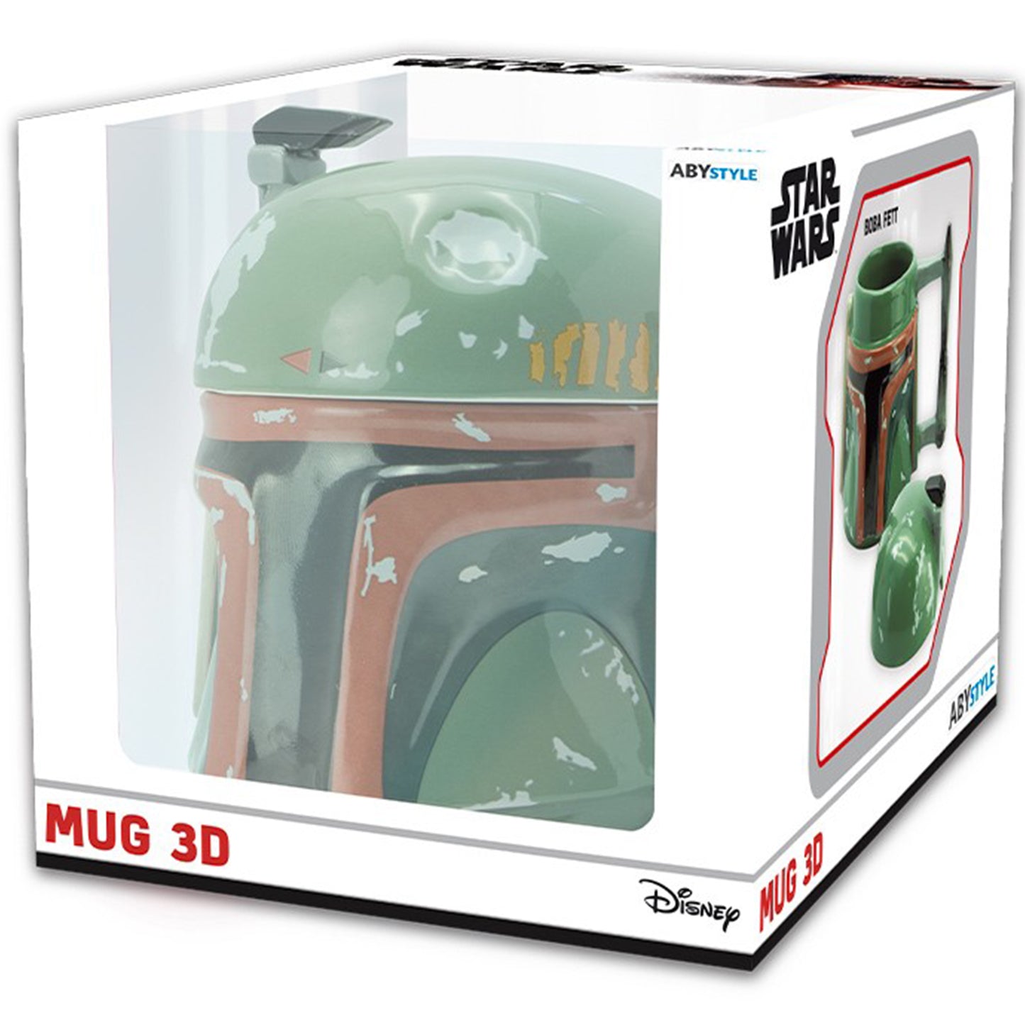 Boba Fett's Helmet - 3D Star Wars Mug in its Packaging | Happy Piranha