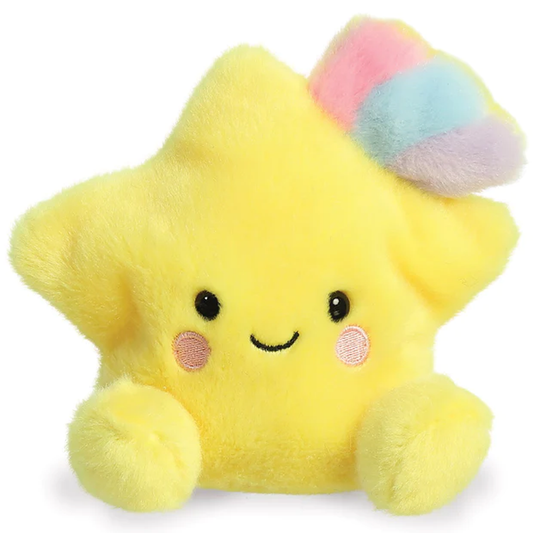 Rainbow Star Palm Pal Soft Toy | Happy Piranha