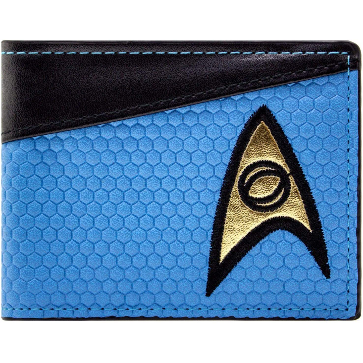 Star Trek Science Shirt Blue Bifold Wallet | Happy Piranha